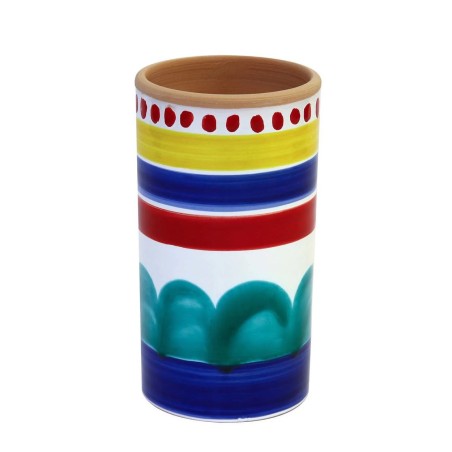 Portabottiglia Alicudi ceramiche de simone Portabottiglia Alicudi ceramiche de simone